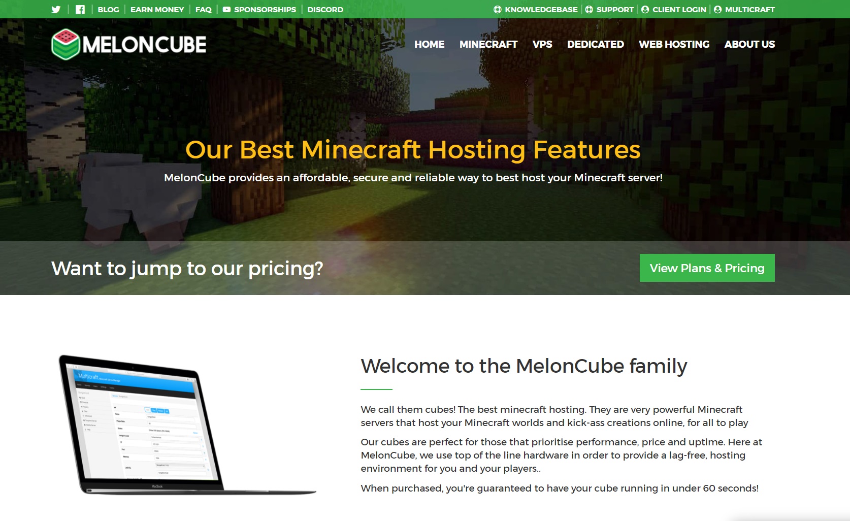 MelonCube Hosting