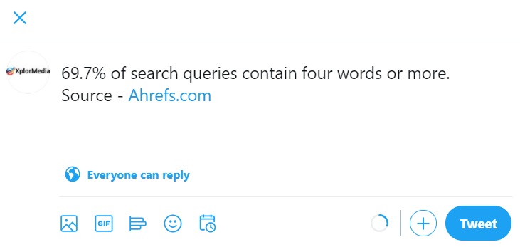 Search Queries In Four Words